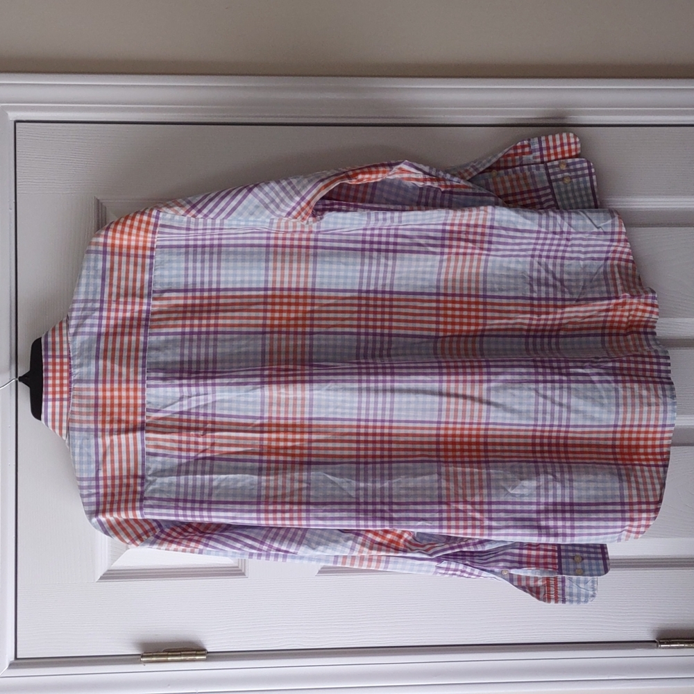 Peter Millar Plaid Dress Shirt - Picture 4 of 4